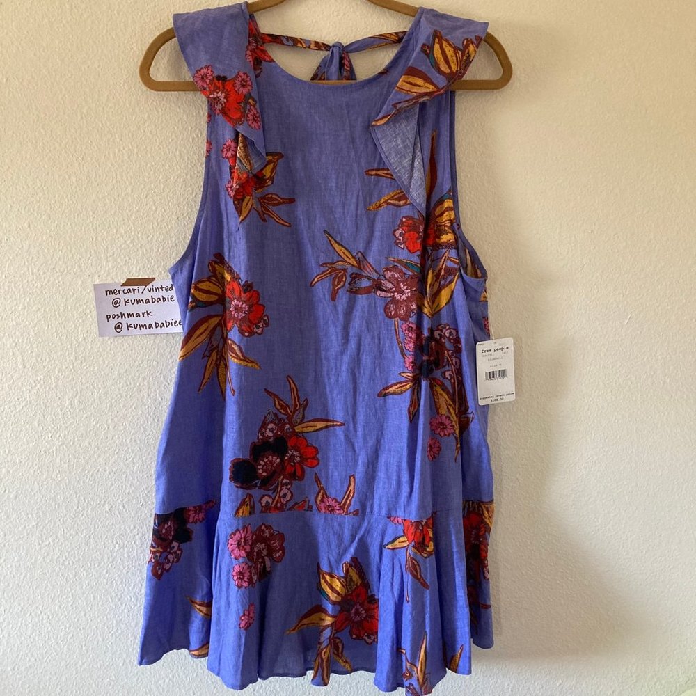 free people - “bluebell” floral tunic dress